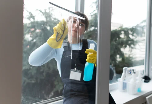 Nettoyage de vitres intérieures et extérieures à Labathude
